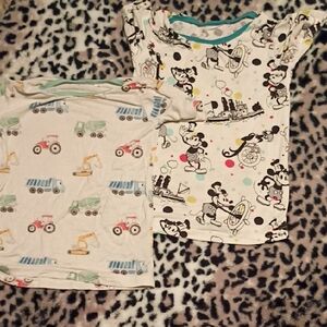 Kids Cartoon Print Pajama Set